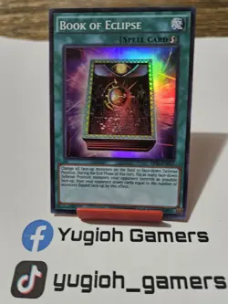 Yu-Gi-Oh Book Of Eclipse AP08 Super Rare Light Played - Image 1