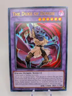 Yu-Gi-Oh The Duke of Demise Holo MZTM-EN033 Maze of the Master 1st Edition - Image 2
