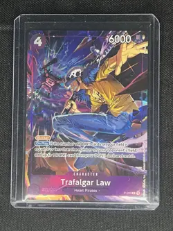 One Piece Trafalgar Law P-093 (Illustration Box 6) Alt Art Promo - Image 1