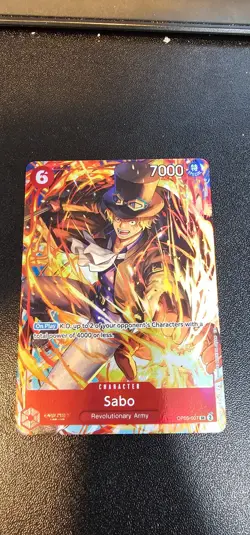 Sabo (Illustration Box Vol.5) OP05-007 One Piece Promotion Cards Foil - Image 1