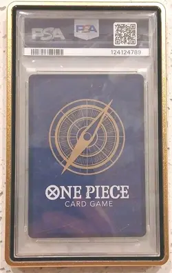 2025 ONE PIECE OP 11 EN MONKEY D LUFFY 3RD ANNIVERSARY GOLD PSA 10 - Image 2