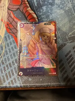 One Piece Charlotte Pudding | OP08-067 | Japanese | Flagship Top 8 Promo R | NM - Image 1