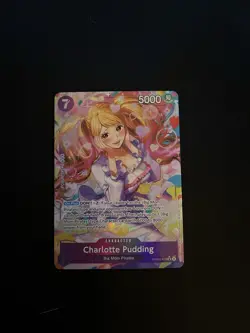 Charlotte Pudding PRB02-010 Alternate Art Premium Booster One Piece - Image 1