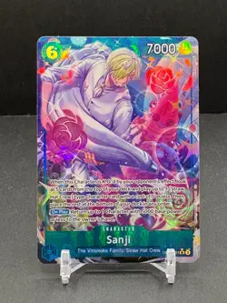 Sanji Alt Art Super Rare - A Fist Of Divine Speed #OP11-051 SR One Piece TCG - Image 1