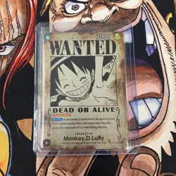 Monkey.D.Luffy (118) (Wanted Poster) OP13-118 Carrying On His Will Foil - Image 1