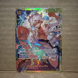 One Piece TCG Awakening Of The New Era OP05-119 Monkey D Luffy SEC (A1) - Image 1