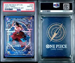 Luffy-Tarou (SP) - A Fist of Divine Speed (OP11) Psa 10 English EN 2025 ALT ART - Image 3