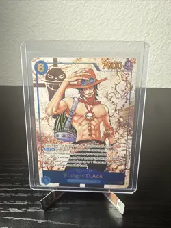 Portgas.D.Ace [Alt Art] OP13-119 SEC Carrying on His Will | One Piece | ENGLISH - Image 1