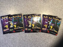9 Packs Pokemon TCG Trick or Trade Booster Packs 22 23 24 Halloween Card Bundle - Image 1