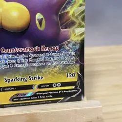 Pokemon Tcg Pincurchin V Holo Rare 072/192 Rebel Clash NM Collectible Card - Image 5