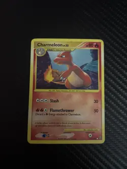 Pokemon TCG Charmeleon 102/100 Stormfront Secret Rare Holo Card - Image 2