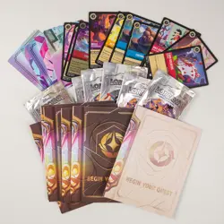 Mickey Disney Lorcana Card Lot and Quest Booklets California Adventure - Image 1