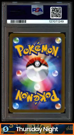 2023 POKEMON SV PROMOS (JP) #068/SV-P LEAFEON YU NAGABA CARD GAME PSA 10 - Image 2