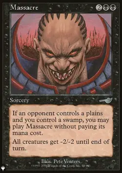 Massacre - Non-Foil - The List - NEM-58 | MTG Card - Image 3