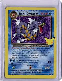Dark Gyarados Celebrations 25th Anniversary 8/82 Pokemon Card Holo 2021 - Image 1