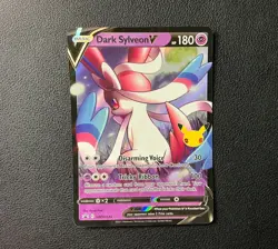 Dark Sylveon V SWSH134 SWSH: Sword & Shield Promo Cards Holo - Image 3