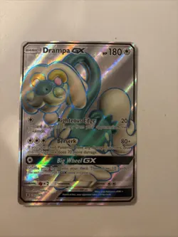 Pokemon TCG Drampa GX Guardians Rising Full Art Holo Ultra Rare Card 142/145 - Image 1