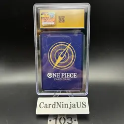 CGC PRISTINE 10 MONKEY D. LUFFY ONE PIECE DAY PROMO CARD #ST10-006 - Image 2
