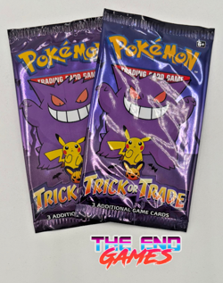Pokemon Card - Trick or Trade - Halloween - 3 Card Booster Pack x2 Sealed SALE! - Image 1