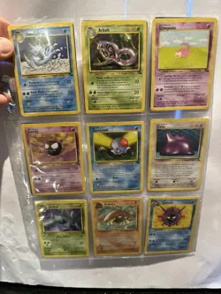 Pokemon TCG Fossil Regular 1999-2000 Wizards Base Set Common card collection - Image 1