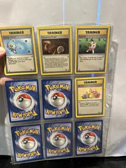 Pokemon TCG Fossil Regular 1999-2000 Wizards Base Set Common card collection - Image 4
