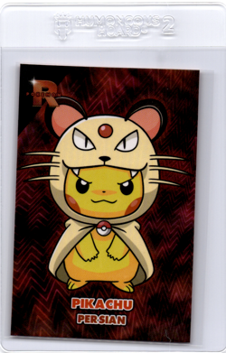Team Rocket Pokemon Card Persian Pikachu - Image 1