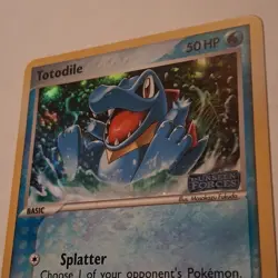 Pokemon Totodile Unseen Forces 78/115 Reverse Holo 50HP 2005 TCG Card - Image 2