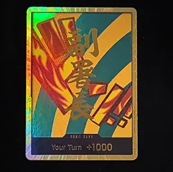 One Piece PRB-02 the Best Vol.2 Hannyabal DON!! Gold Frame Card - English - Image 1