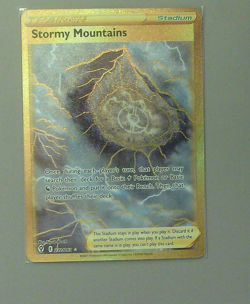 Stormy Mountains 232/203 Secret Rare Evolving Skies Pokemon Card ~ NM - Image 1