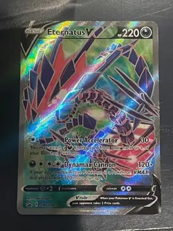 RARE Pokemon Eternatus V SWSH044 SWSH: Sword & Shield Promo Cards Holo CHEAP - Image 1