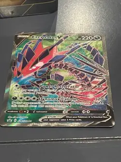 RARE Pokemon Eternatus V SWSH044 SWSH: Sword & Shield Promo Cards Holo CHEAP - Image 3