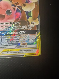 Mega Lopunny & Jigglypuff GX - 165/236 - Pokemon Cosmic Eclipse TAG TEAM Card NM - Image 4