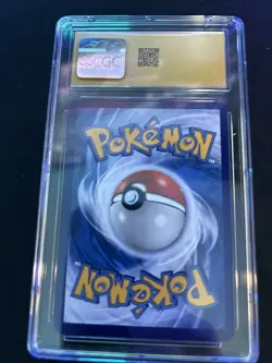 Vaporeon Energy Symbol Reverse Holo 02 02/14 Pokemon Card CGC PRISTINE 10 - Image 2