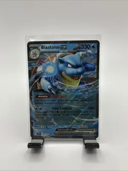 Blastoise EX 30/142 Stellar Crown English NM S&V Pokemon TCG Card - Image 1