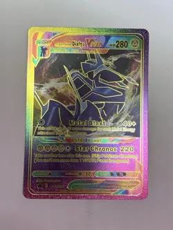 Origin Forme Dialga VSTAR Rainbow Foil Fan Art Display Card 280HP NM/M - Image 1