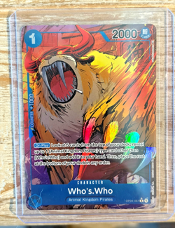 Who’s Who OP04-051 R Alt Art One Piece Card Game - Image 1