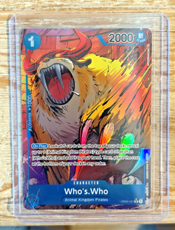 Who’s Who OP04-051 R Alt Art One Piece Card Game - Image 2