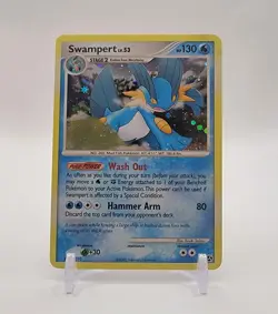 Pokemon Swampert TCG Great Encounters Holo Card 9/106 Rare - Image 1