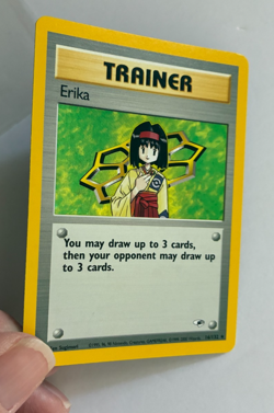 Erika 16/132 Gym Heroes Unlimited Pokemon Card Holo Rare and 11 others from set - Image 2