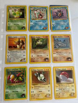 Erika 16/132 Gym Heroes Unlimited Pokemon Card Holo Rare and 11 others from set - Image 4