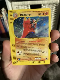 Magcargo H17/H32 Holo Skyridge English Pokemon Card Swirl - Image 3