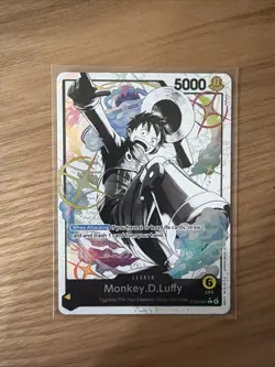 One Piece TCG - ST29-001 Alt Art Leader Card - Monkey.D.Luffy - Image 1