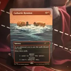 Secret Lair x Jaws - Cathartic Reunion (Chase Card) NON-FOIL Edition - Image 1