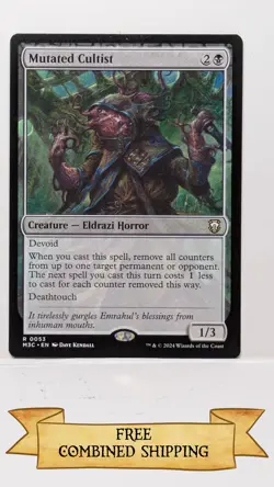 Mutated Cultist Commander: Modern Horizons 3 Regular - Image 1