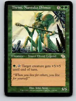 Magic the Gathering Thriss, Nantuko Primus Judgment MTG Free Shipping! - Image 1
