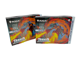 Lot of (2) Magic: The Gathering Tarkir Dragonstorm Collector Booster Box Sealed - Image 1