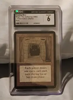 MTG Howling Mine Alpha Magic the Gathering - Image 1
