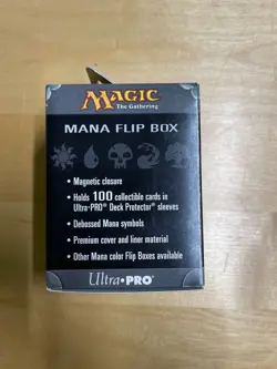 Ultra Pro Magic The Gathering Planeswalker Flip Box, Grey - BRAND NEW! - Image 2