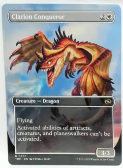 Clarion Conqueror Borderless double sided BOTH ARTS Tarkir: Dragonstorm Regular - Image 2