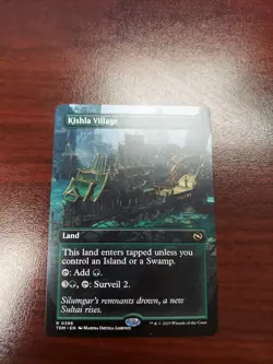 Kishla Village (Borderless) Tarkir: Dragonstorm Regular - Image 1